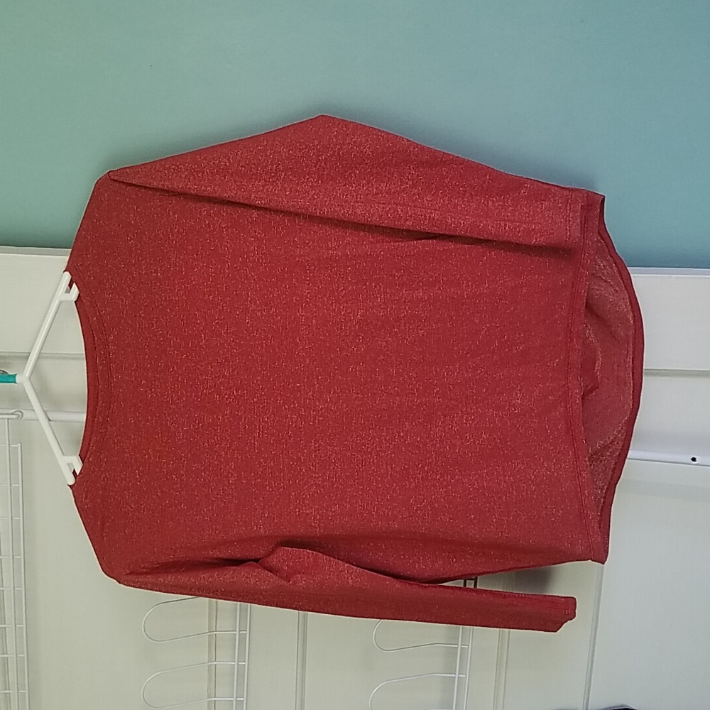 Lululemon Athletica Back in Action Long Sleeve Shirt Spark Active Dance Yoga Run